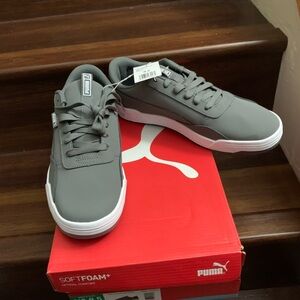 New Puma Men’s skate sneakers. Size 9.5. Color - Gray